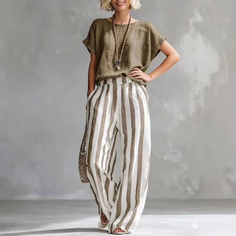 Marbella Linen Summer Set