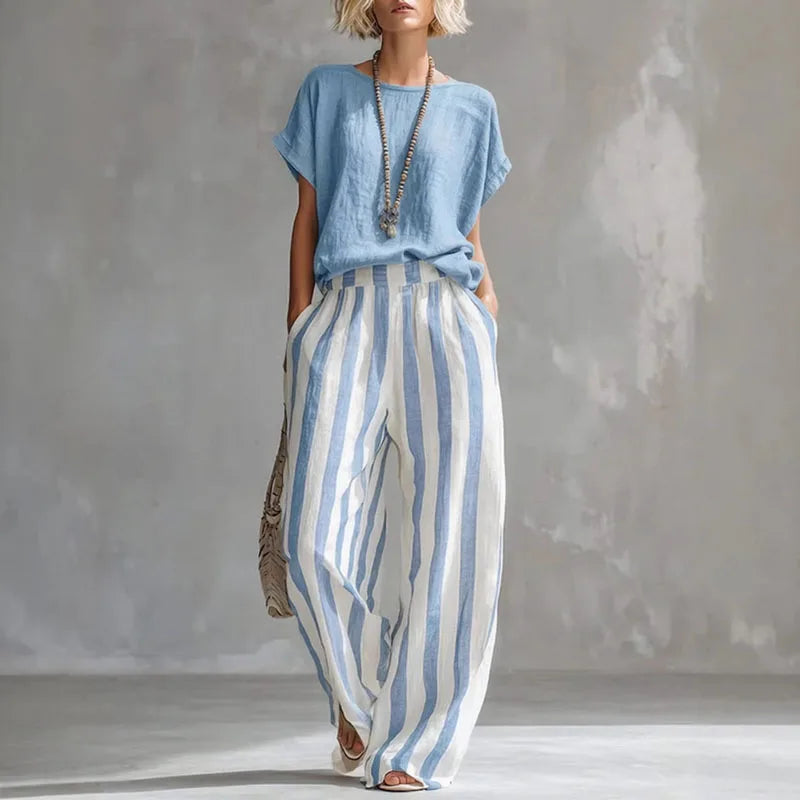Marbella Linen Summer Set