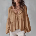 Delany Ruffle Blouse