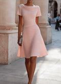 Adeline Elegant Relaxed Midi Dress