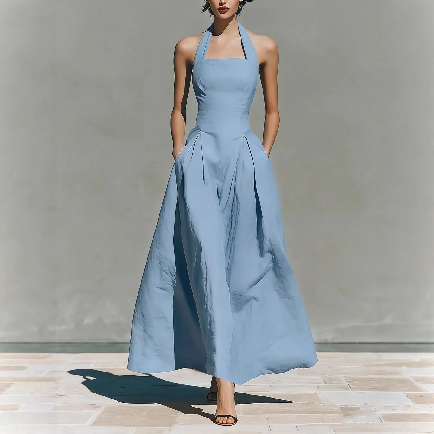 Sabrina A Line Flowy Maxi Dress