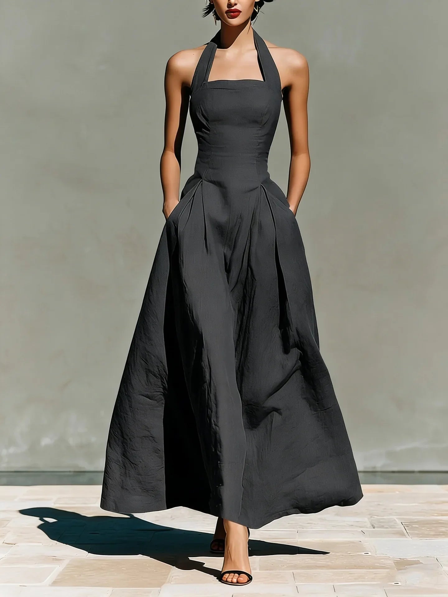 Sabrina A Line Flowy Maxi Dress