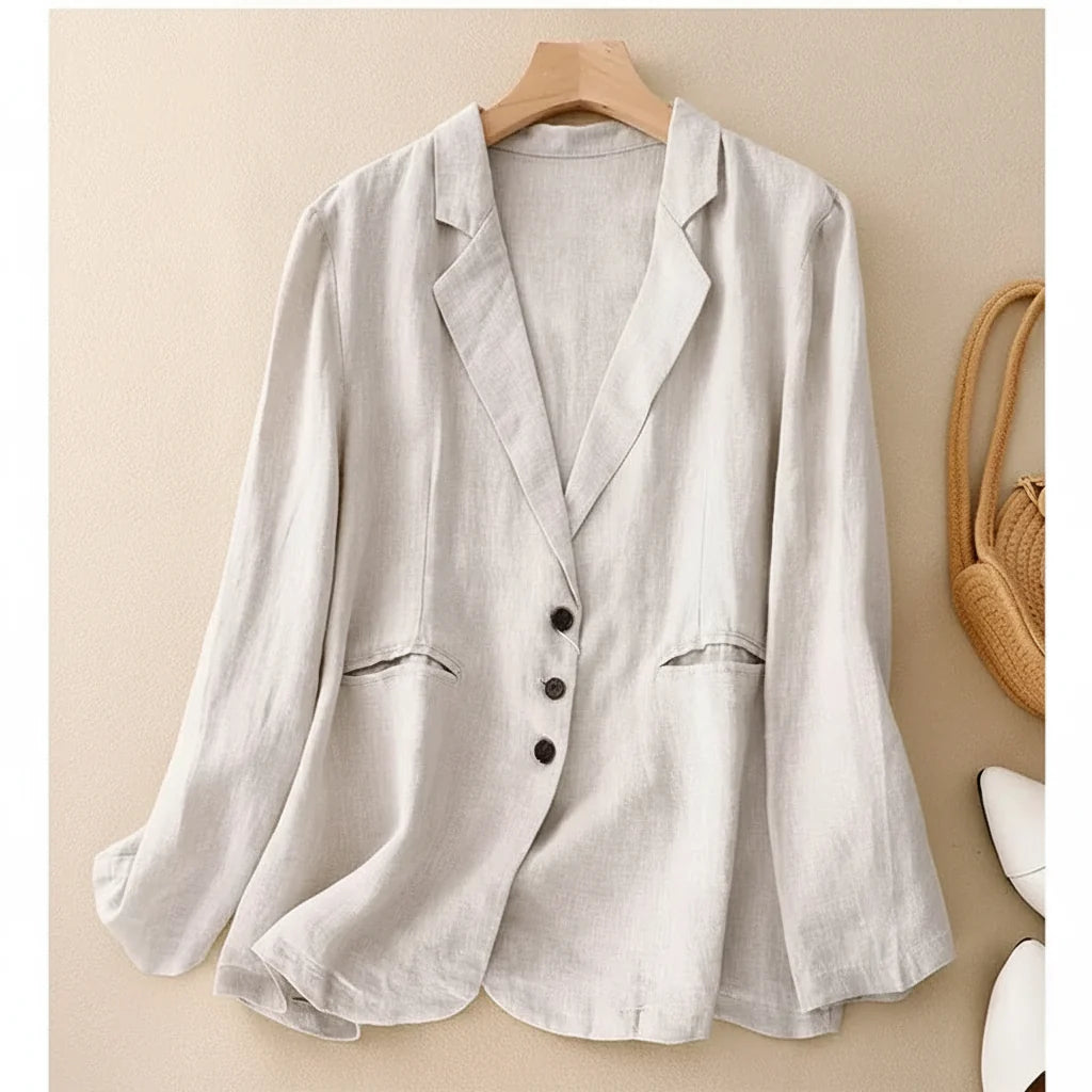 Amanda Linen Blend Blazer