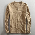 Bronx Long Sleeve Henley Shirt