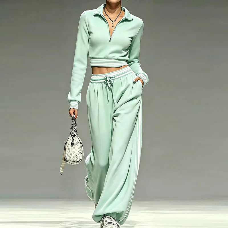 Havery Relaxed Zip Activewear Set