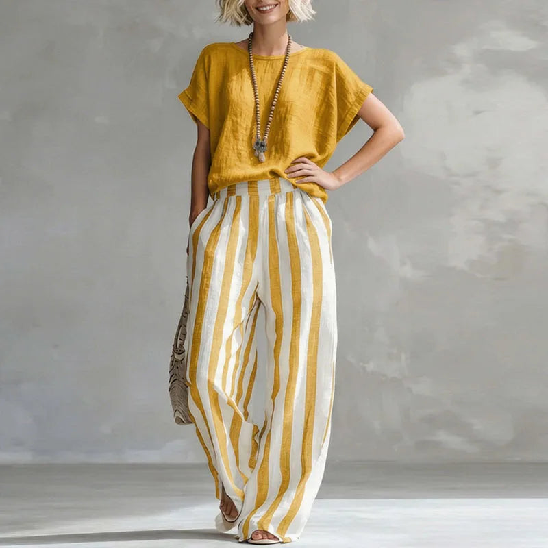 Marbella Linen Summer Set