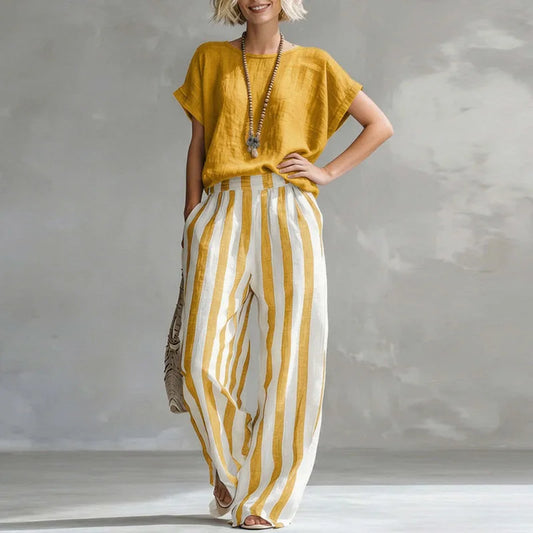 Marbella Linen Summer Set
