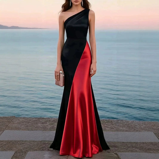 Quinn Satin Wedding Guest Dress