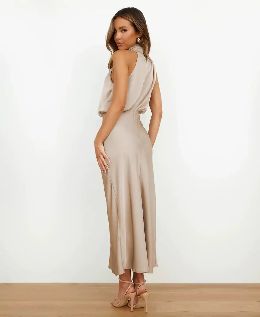 Fiona Elegant Midi Dress