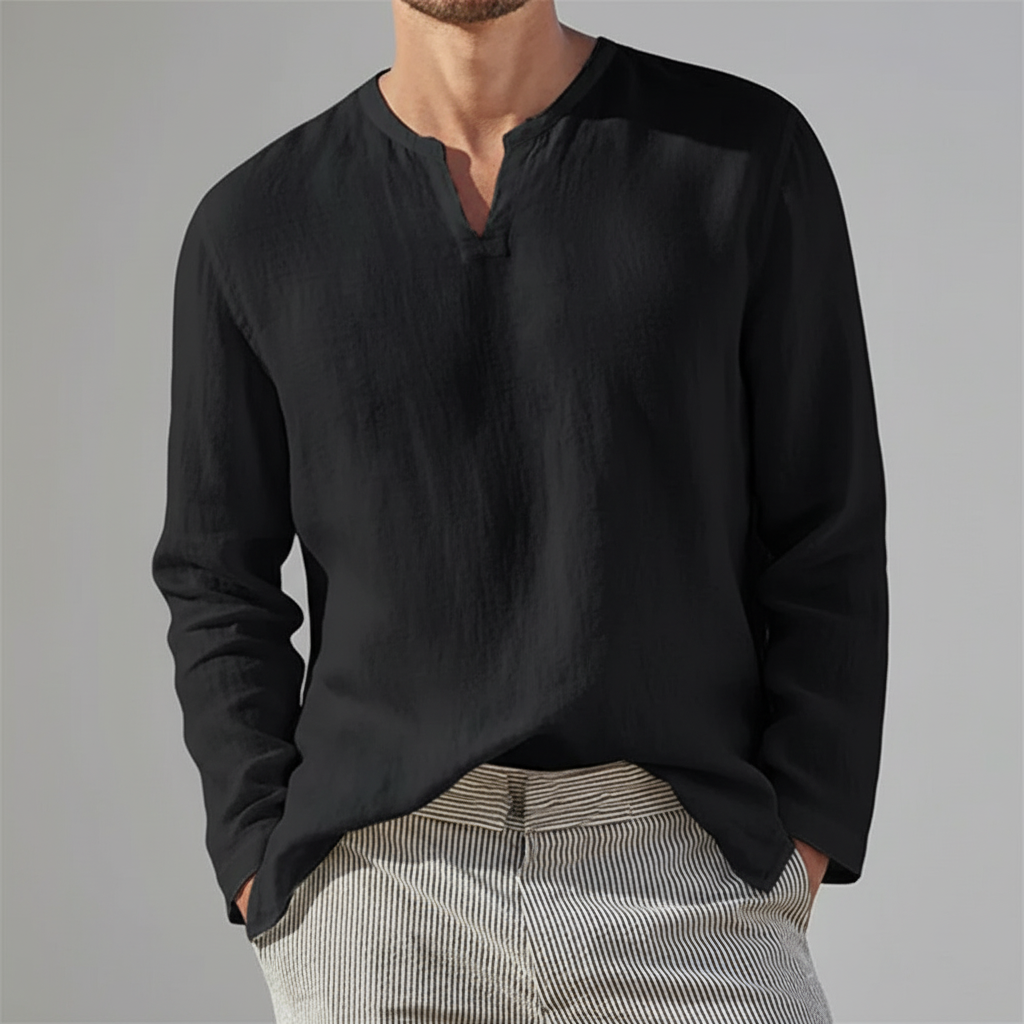 Nova Linen Long Sleeve Shirt