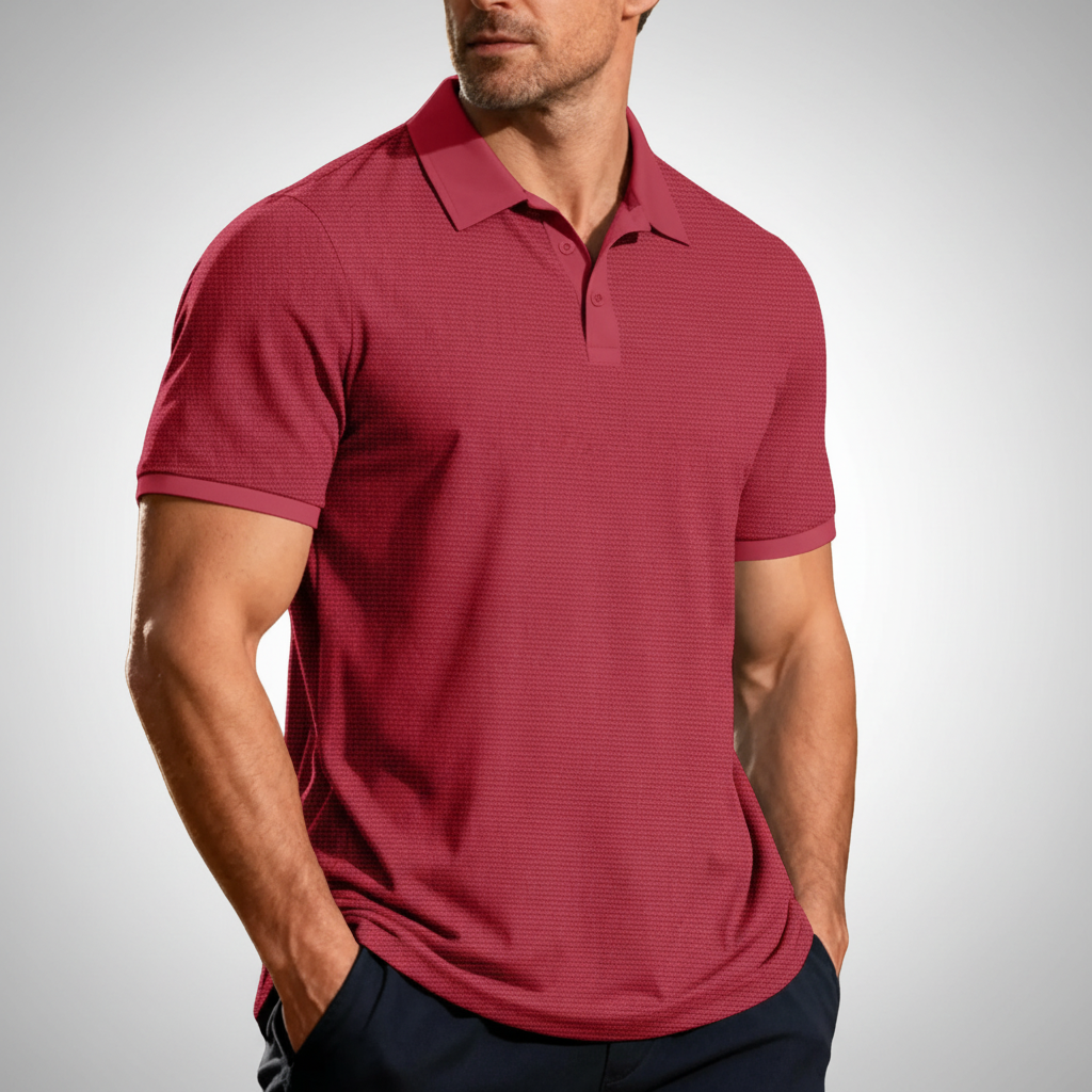 Valentino Waffle Collared Shirt