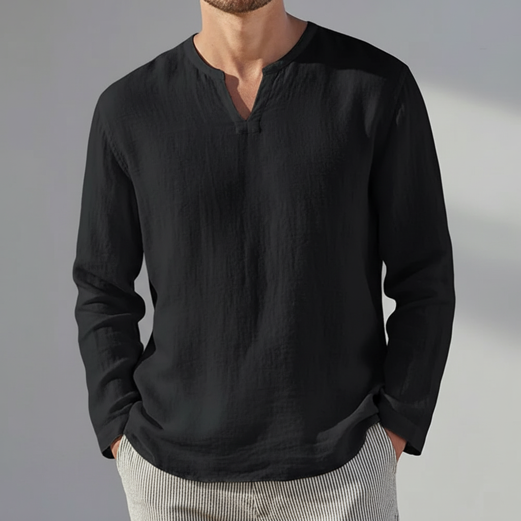 Nova Linen Long Sleeve Shirt