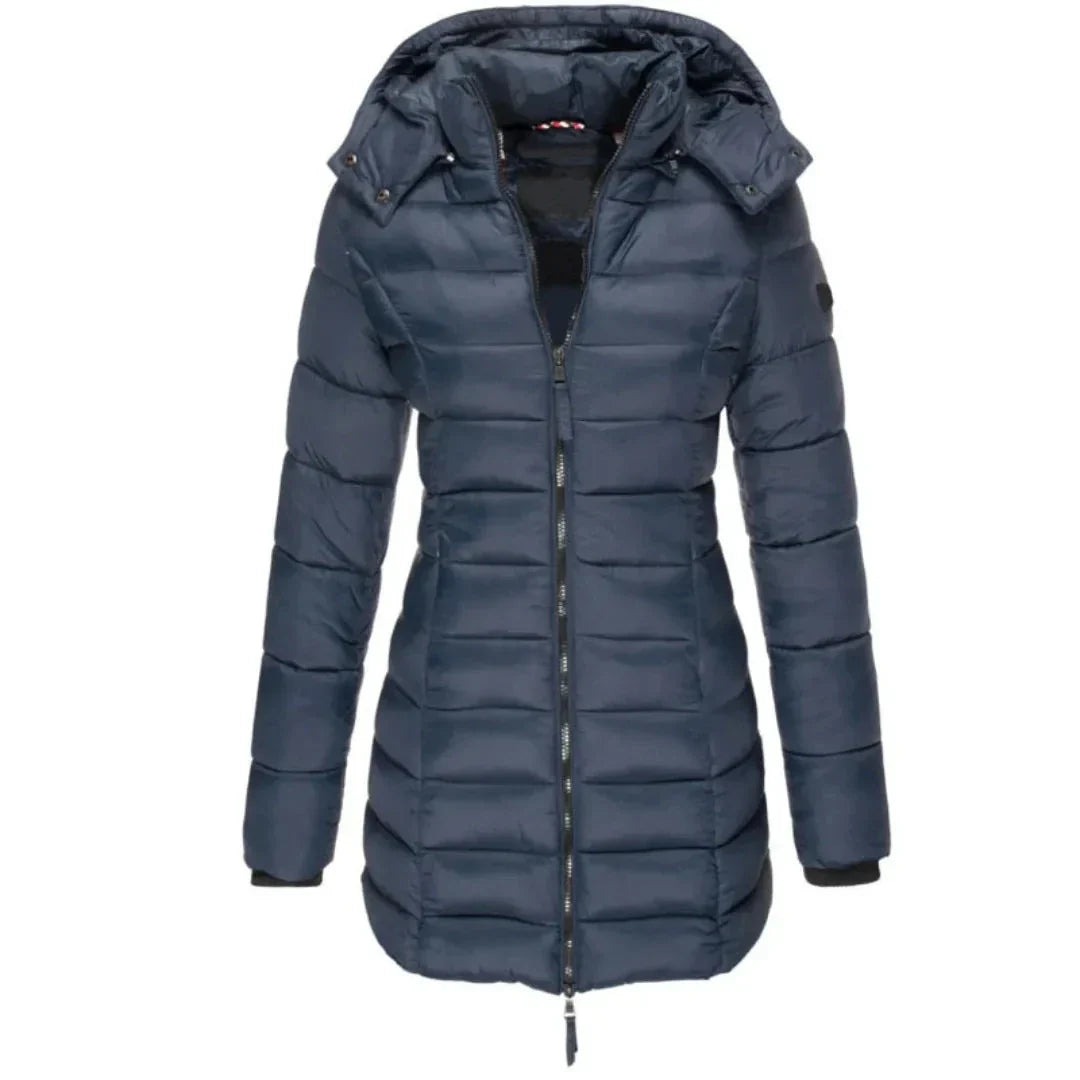 Linda Women’s Longline Hooded Down Jacket