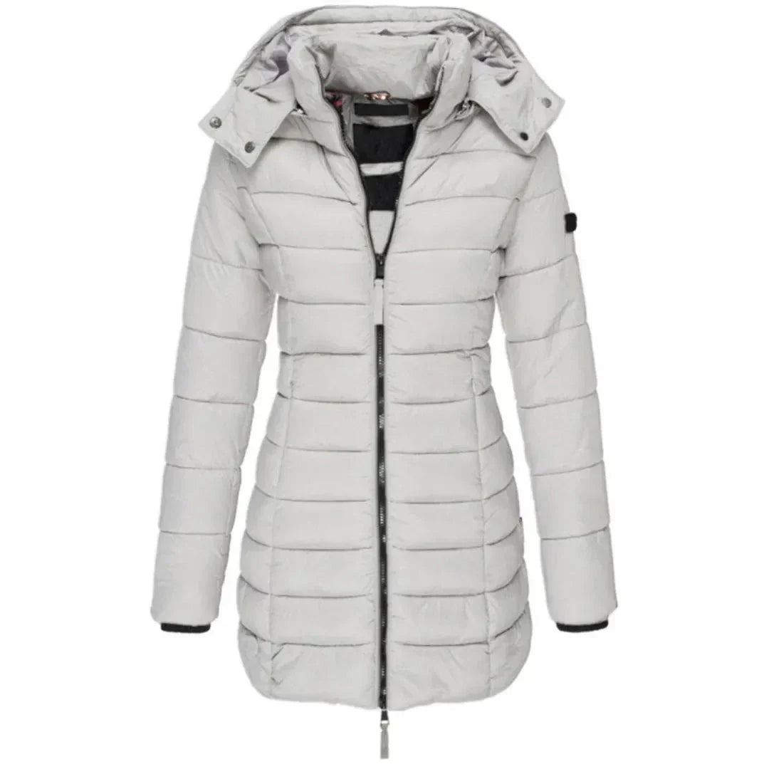 Linda Women’s Longline Hooded Down Jacket