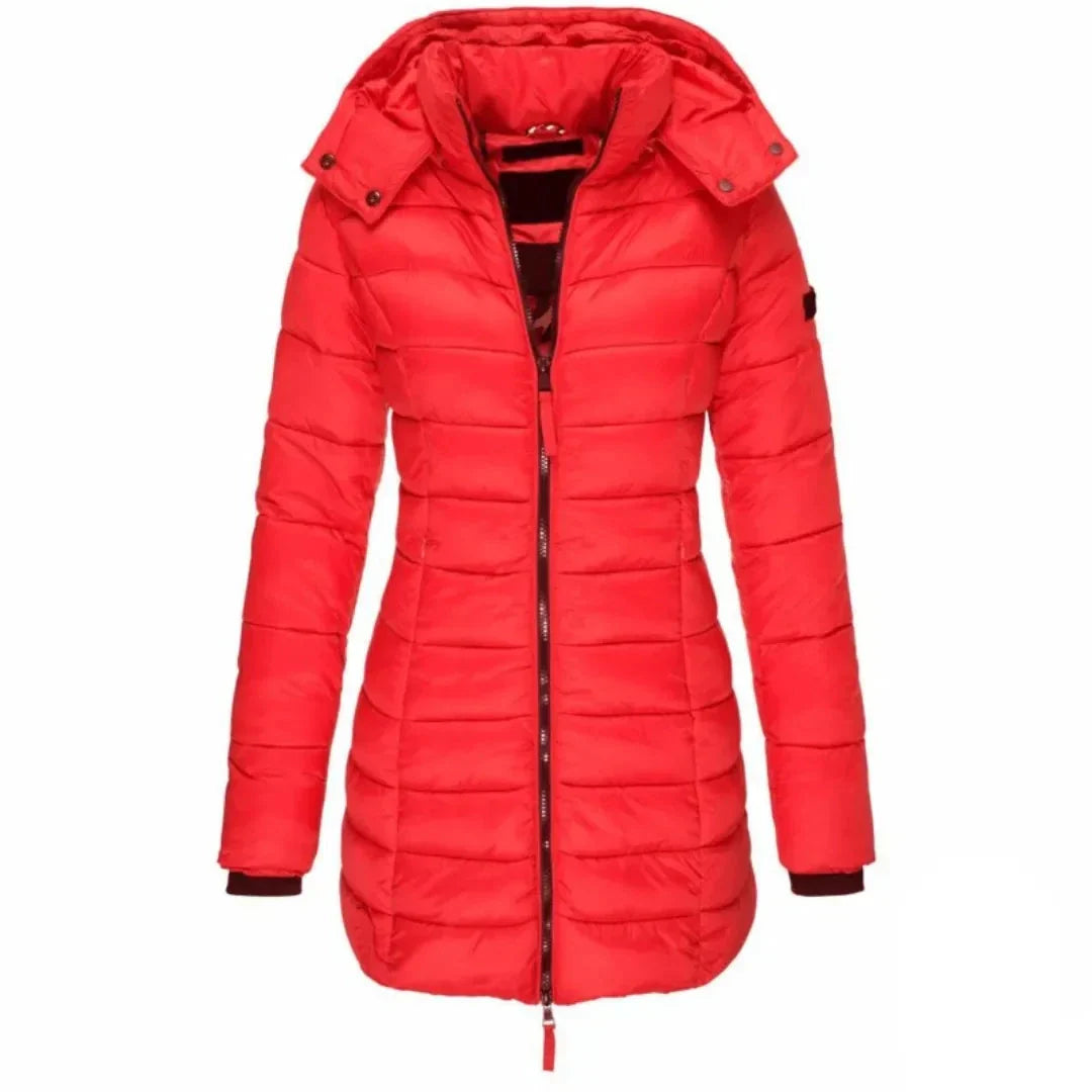 Linda Women’s Longline Hooded Down Jacket
