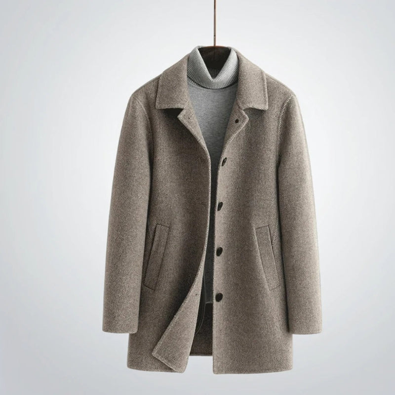 Ashford Men's Elegant Wool Coat