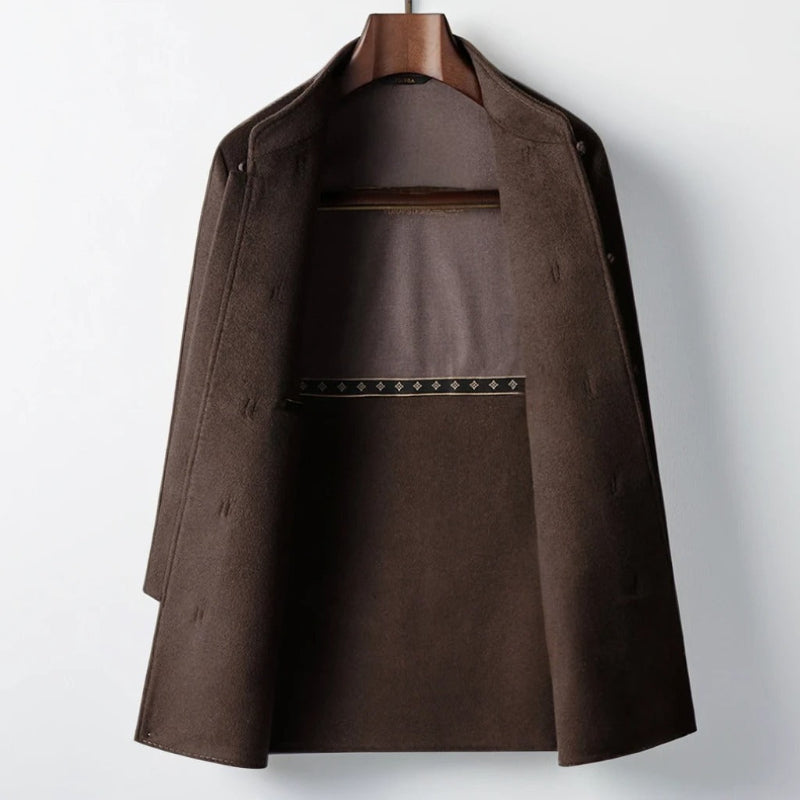 Martin Men's Classic Dress Cashmere Coat