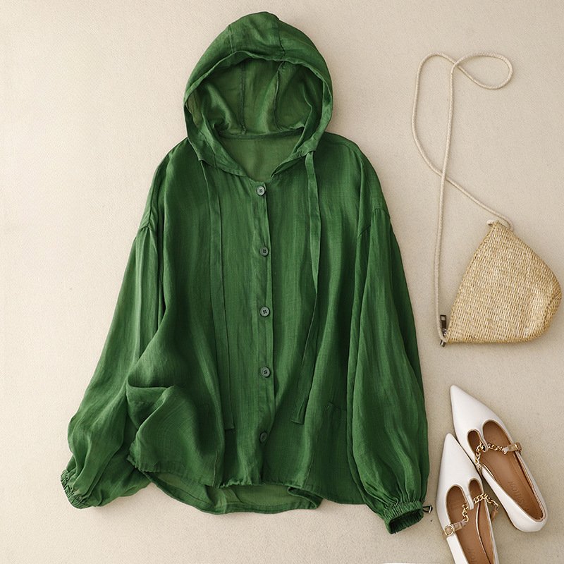 Sienna Taylor Linen Hoodie