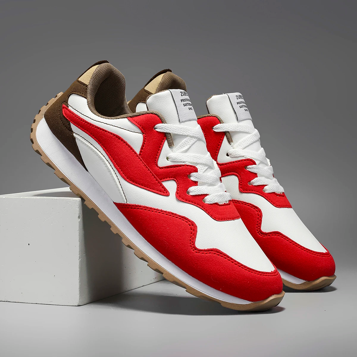 Lusso Men Street Leather Sneakers