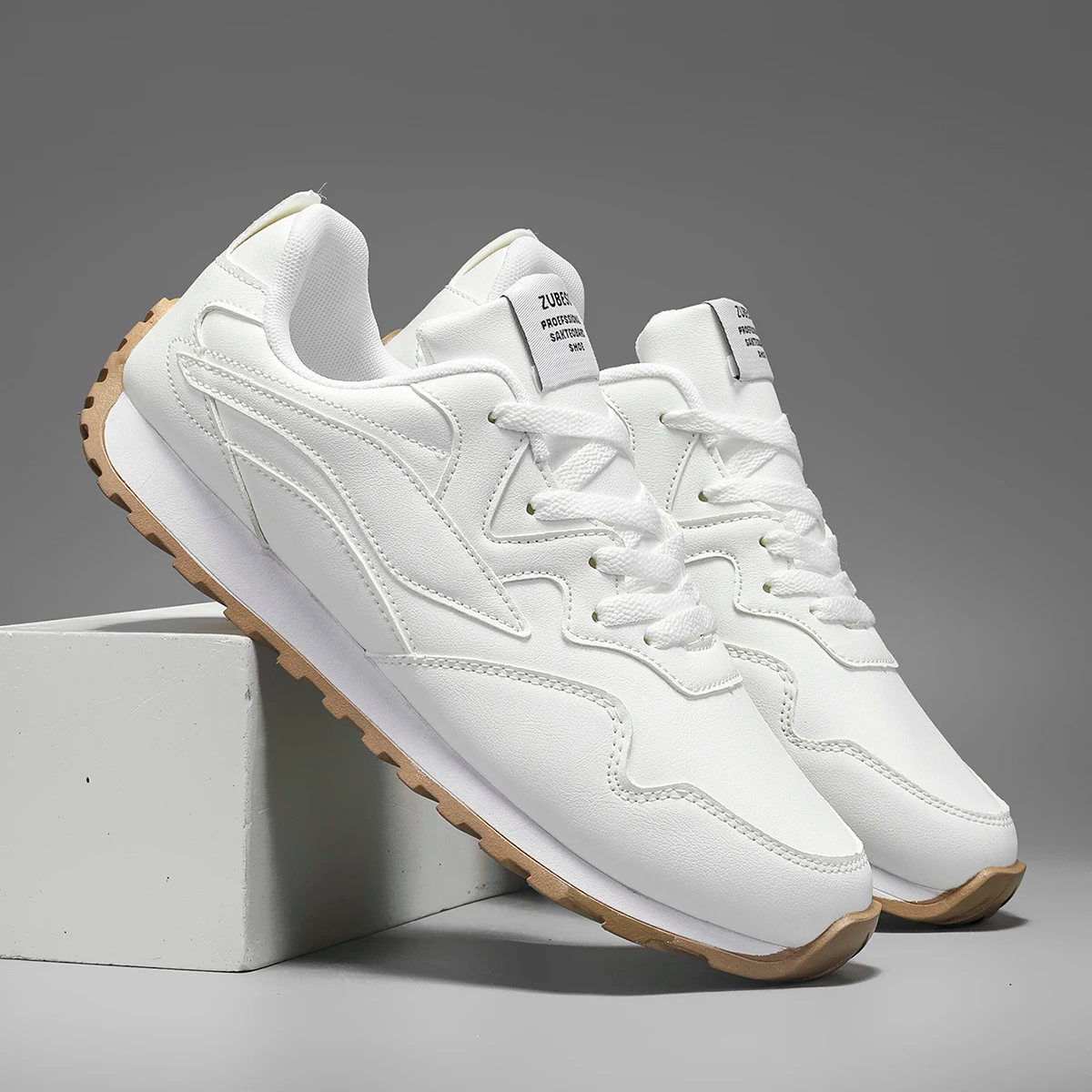 Lusso Men Street Leather Sneakers