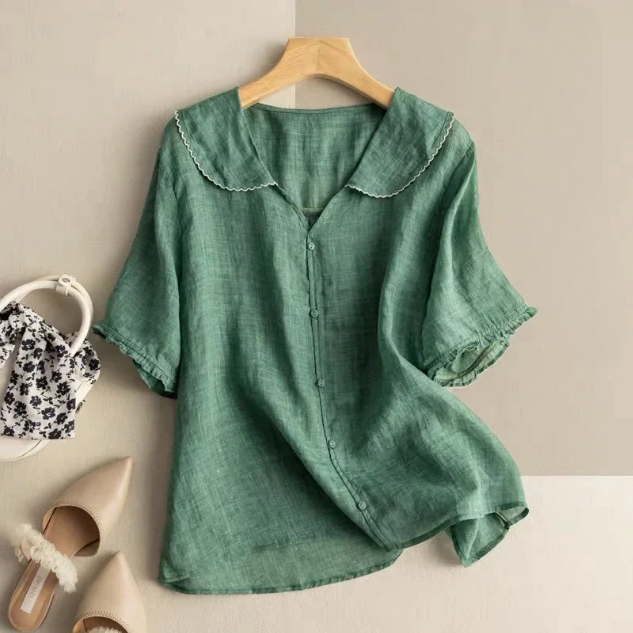 Rowan Summer Linen Top